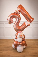 Load image into Gallery viewer, Any Age & Colour Organic Number Arrangement