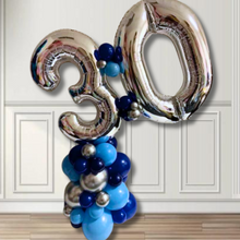 Load image into Gallery viewer, Any Age & Colour Organic Number Arrangement