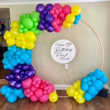 Load image into Gallery viewer, Blocked Organic Hoop & Sign