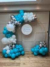 Load image into Gallery viewer, Blocked Organic Hoop & Sign