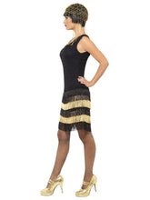 Load image into Gallery viewer, 1920s Fringed Flapper Costume Alternative View 1.jpg
