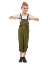 Load image into Gallery viewer, WW2 Little Land Girl Costume
