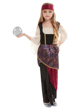 Load image into Gallery viewer, Girls Deluxe Fortune Teller Costume
