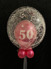 Load image into Gallery viewer, Milestone Filigree Bubble Balloon In a Box
