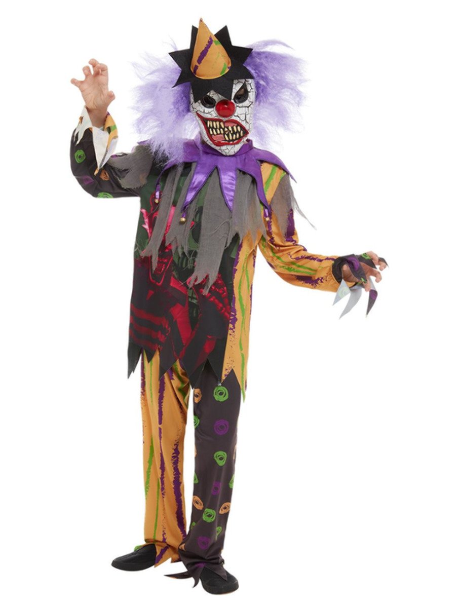 Boys Scary Clown Costume