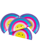 Load image into Gallery viewer, True and The Rainbow Kingdom Tableware Rainbow Party Plate
