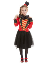 Load image into Gallery viewer, Girls Deluxe Ringmaster Costume
