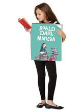 Load image into Gallery viewer, Roald Dahl Matilda Book Cover Costume, Tabard Alt1
