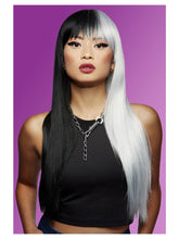 Load image into Gallery viewer, Manic Panic® Raven Virgin Downtown Diva Wig
