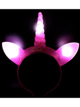 Load image into Gallery viewer, LED Light Up Unicorn Head Boppers, Assorted
