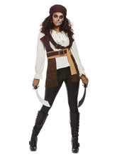 Load image into Gallery viewer, Dark Spirit Pirate Costume, Brown
