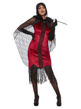 Load image into Gallery viewer, Deluxe Vampire Flapper Costume, Red
