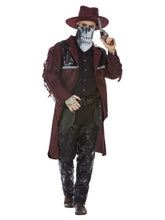 Load image into Gallery viewer, Deluxe Dark Spirit Western Cowboy Costume, Burgundy
