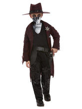 Load image into Gallery viewer, Deluxe Dark Spirit Western Cowboy Costume Alt1
