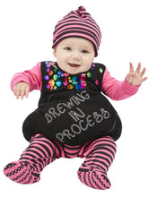 Load image into Gallery viewer, Brewing In Process Witch Baby Costume Alt1
