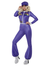 Load image into Gallery viewer, 70s Dancing Queen Costume, Purple Alt1
