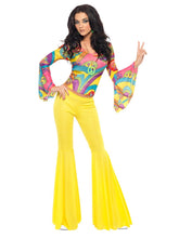 Load image into Gallery viewer, 70s Groovy Babe Costume Alternative View 3.jpg
