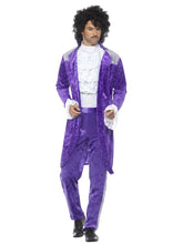 Load image into Gallery viewer, 80s Purple Musician Costume
