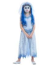 Load image into Gallery viewer, Corpse Bride, Emily Girls Costume
