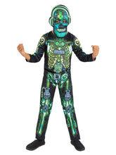 Load image into Gallery viewer, Glow in the Dark Tech Skeleton Costume
