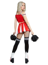 Load image into Gallery viewer, Fever Devil Cheerleader Costume Back Image
