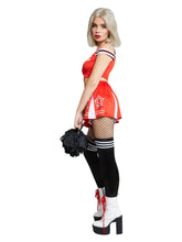 Load image into Gallery viewer, Fever Devil Cheerleader Costume Side Image
