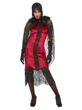 Load image into Gallery viewer, Deluxe Vampire Flapper Costume, Red Alternate
