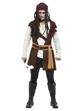 Load image into Gallery viewer, Dark Spirit Pirate Costume, Brown Alternate
