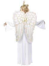 Load image into Gallery viewer, Angel Costume, Deluxe, with Crown Alternative View 2.jpg
