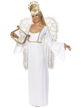 Load image into Gallery viewer, Angel Costume, Deluxe, with Crown Alternative View 3.jpg