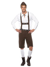 Load image into Gallery viewer, Bavarian Man Costume, Brown Alternative View 1.jpg
