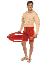 Load image into Gallery viewer, Baywatch Lifeguard Costume with Muscle Vest Alternative View 3.jpg
