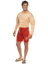 Load image into Gallery viewer, Baywatch Lifeguard Costume with Muscle Vest
