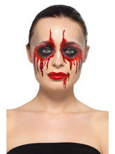 Load image into Gallery viewer, Blood Drip Bride Cosmetic Kit, Aqua Alternative View 4.jpg