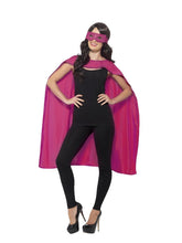 Load image into Gallery viewer, Cape, Pink, with Eyemask Alternative View 1.jpg
