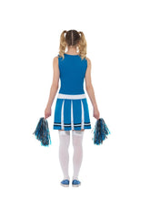 Load image into Gallery viewer, Cheerleader Costume, Blue Alternative View 2.jpg
