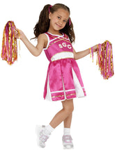 Load image into Gallery viewer, Cheerleader Costume, Child, Pink
