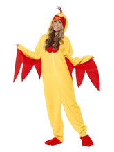 Load image into Gallery viewer, Chicken Costume, with Hooded All in One Alternative View 3.jpg

