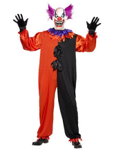 Load image into Gallery viewer, Cirque Sinister Scary Bo Bo the Clown Costume Alternative View 1.jpg
