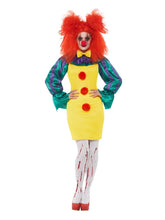 Load image into Gallery viewer, Classic Horror Clown Lady Costume Alternative View 3.jpg
