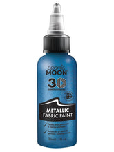 Load image into Gallery viewer, Cosmic Moon Metallic Fabric Paint