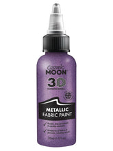 Load image into Gallery viewer, Cosmic Moon Metallic Fabric Paint