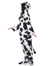 Load image into Gallery viewer, Cow Costume with Hooded All in One Alternative View 1.jpg