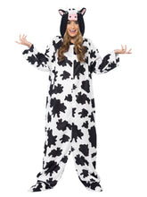 Load image into Gallery viewer, Cow Costume with Hooded All in One Alternative View 5.jpg