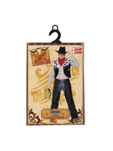 Load image into Gallery viewer, Cowboy Costume, Black Alternative View 2.jpg
