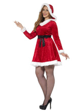Load image into Gallery viewer, Curves Miss Santa Costume Alternative View 1.jpg
