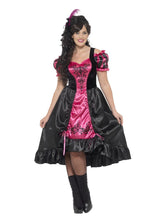 Load image into Gallery viewer, Curves Sassy Saloon Costume Alternative View 3.jpg
