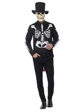 Load image into Gallery viewer, Day of the Dead Senor Skeleton Costume

