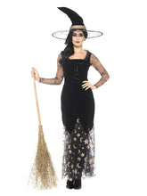Load image into Gallery viewer, Deluxe Moon &amp; Stars Witch Costume
