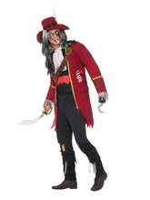 Load image into Gallery viewer, Deluxe Zombie Pirate Captain Costume Alternative View 1.jpg
